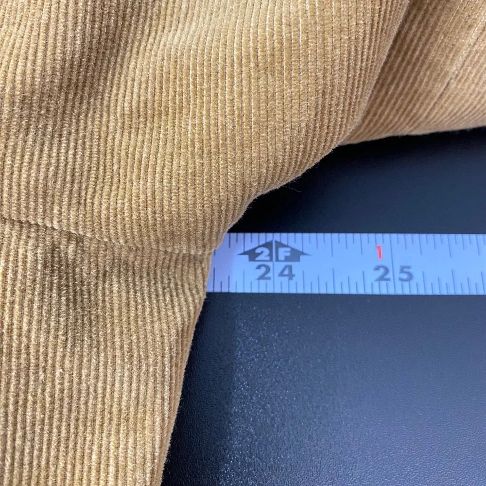 J. Crew Mens Ludlow Jacket XL Tan Corduroy Two Button Blazer Blazer